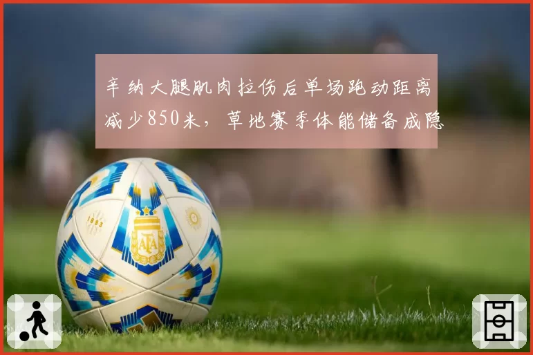 辛纳大腿肌肉拉伤后单场跑动距离减少850米,草地赛季体能储备成隐患